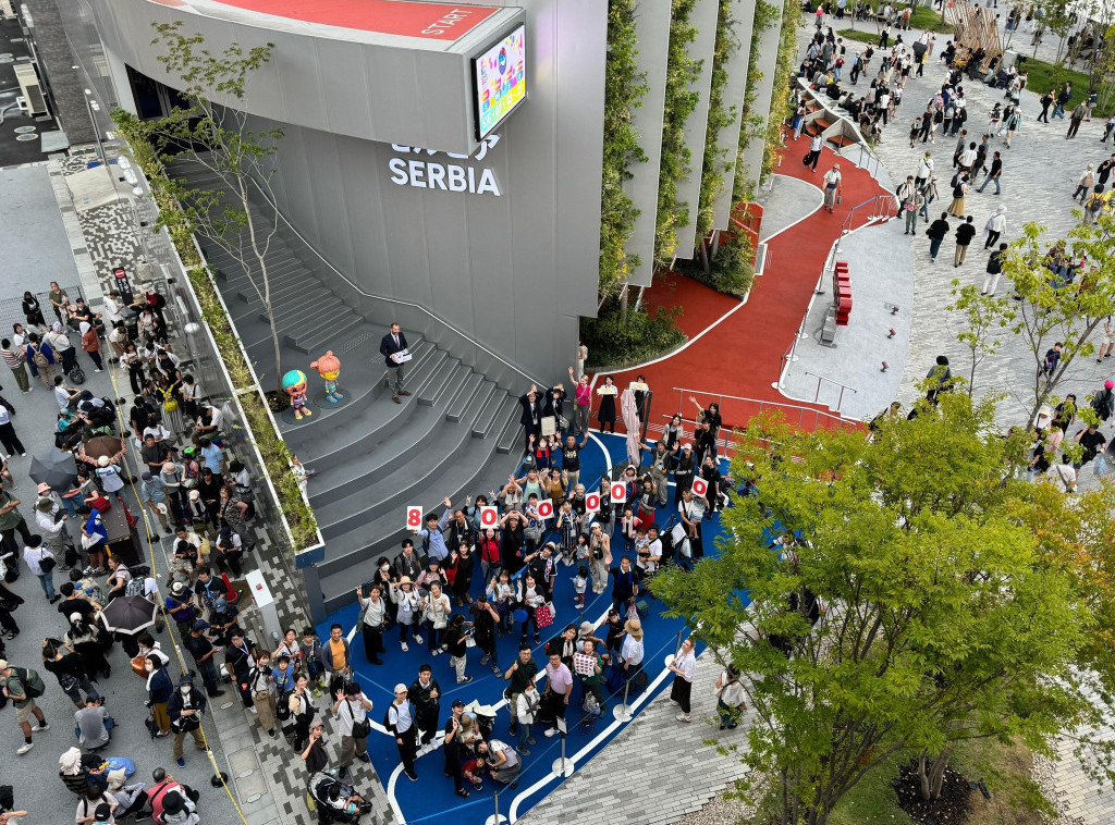 Srpski paviljon na Ekspu 2025 u Osaki oborio rekorde: 800.000 posetilaca