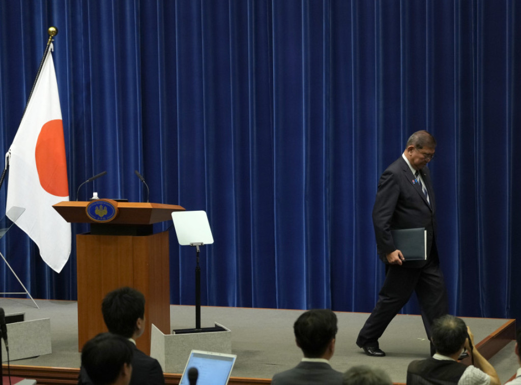 Japanski premijer Šigeru Išiba objavio da će podneti ostavku na tu funkciju