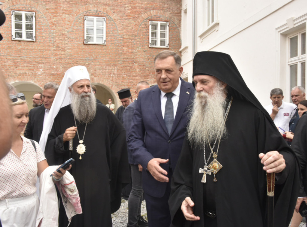 Dodik na osveštenju hrama u Pakracu: Ljubav Srba prema crkvi je jača od svega