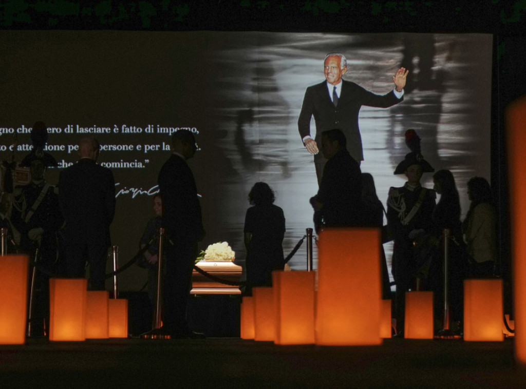 Đorđo Armani biće sahranjen sutra u porodičnoj grobnici u blizini Pjaćence