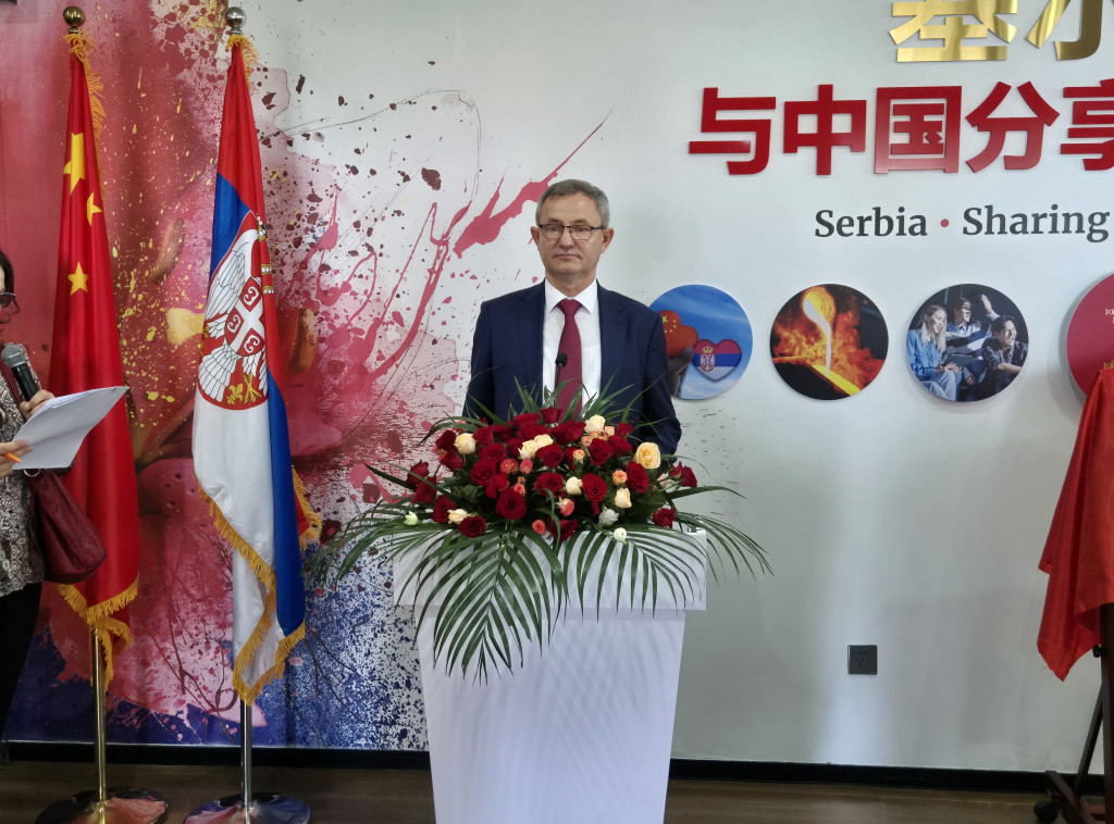 Ministar Glamočić u Sjamenu otvorio Institut za pojas i put, najavio i otvaranje Srpske kuće