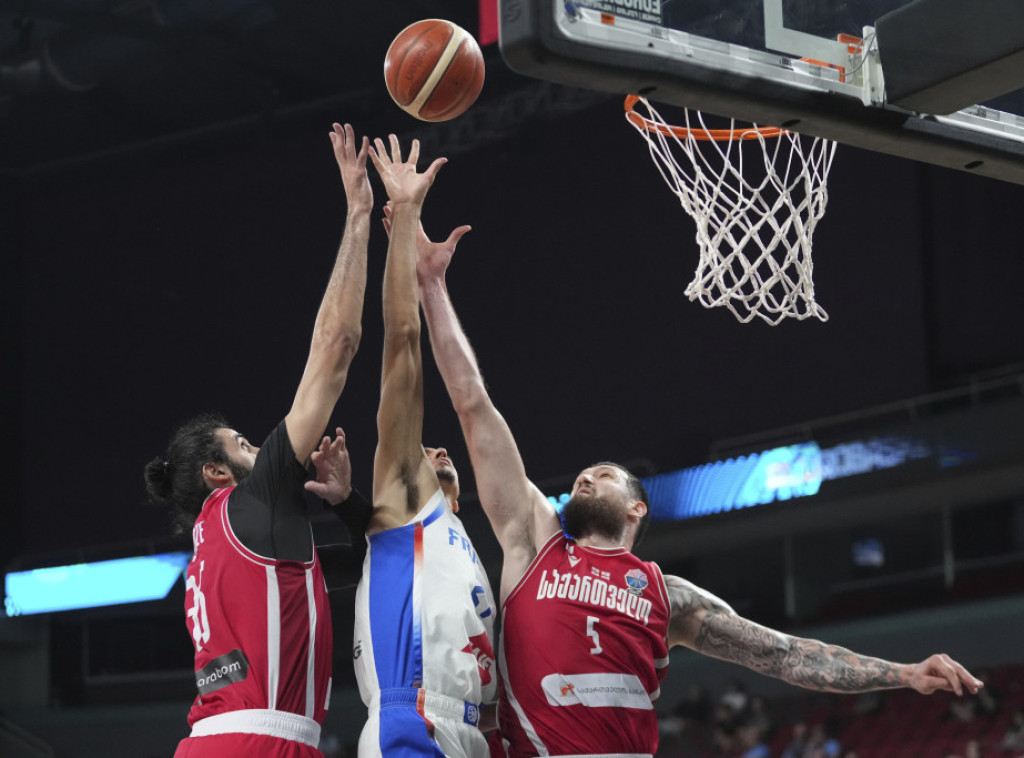 Košarkaši Gruzije savladali Francusku i plasirali se u četvrtfinale Evropskog prvenstva