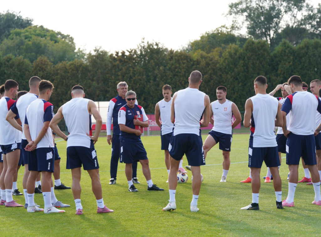 Fudbaleri Srbije odradili poslednji trening pred meč protiv Engleske