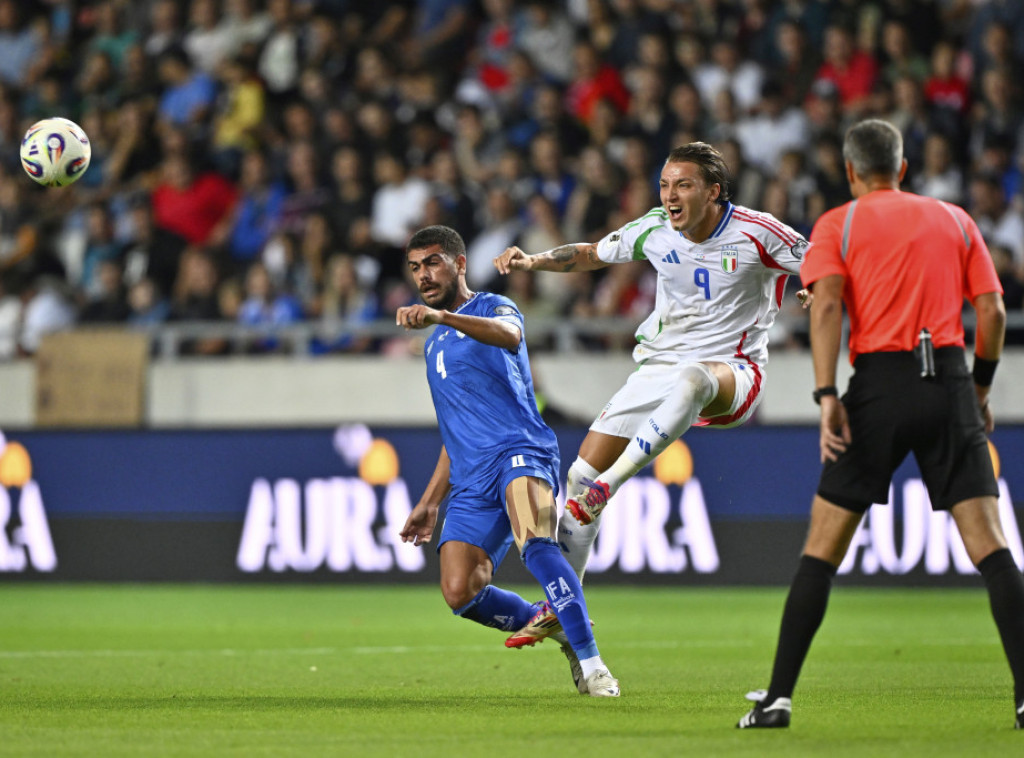 Fudbaleri Italije pobedili Izrael, Hrvatska savladala Crnu Goru u kvalifikacijama za Svetsko prvenstvo