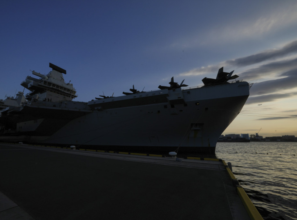 Britanski nosač aviona izveo vojne vežbe u vodama kod južnokorejskog Busana