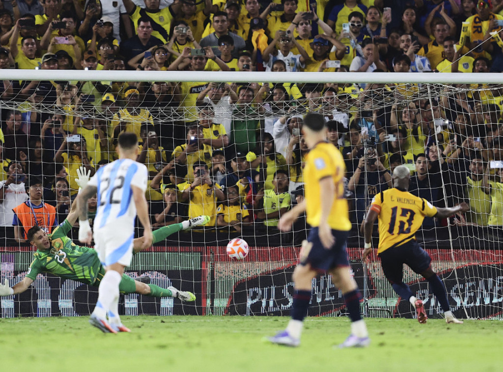 Fudbaleri Ekvadora pobedili Argentinu, Bolivija nadigrala Brazil