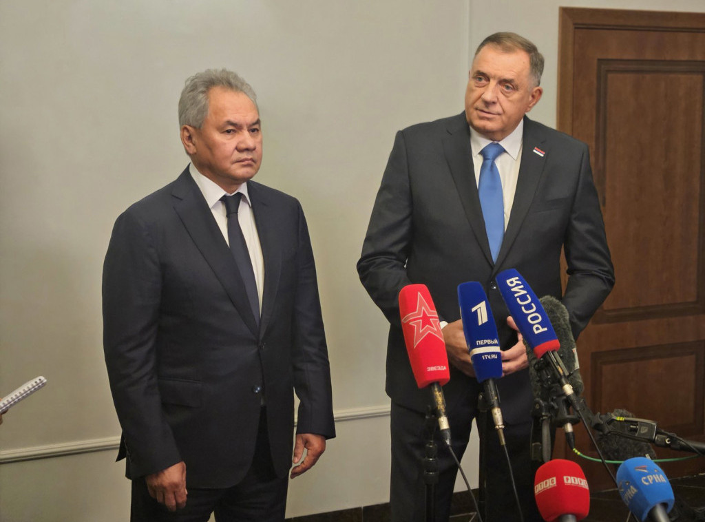 Šojgu: Sve što uznemiruje Srpsku imaće odjek nakon referenduma; Dodik: Rusija retka velesila koja razume situaciju u BiH