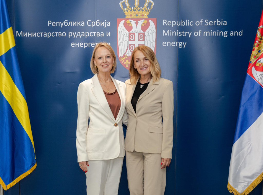 Sonja Vlahović razgovarala sa ambasadorkom Švedske o saradnji i podsticanju energetske tranzicije