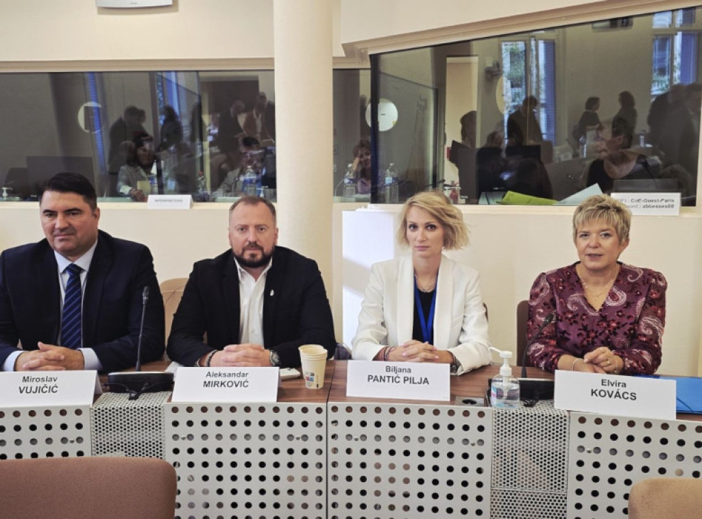 Srpska delegacija na sastancima Komiteta Parlamentarne skupštine Saveta Evrope