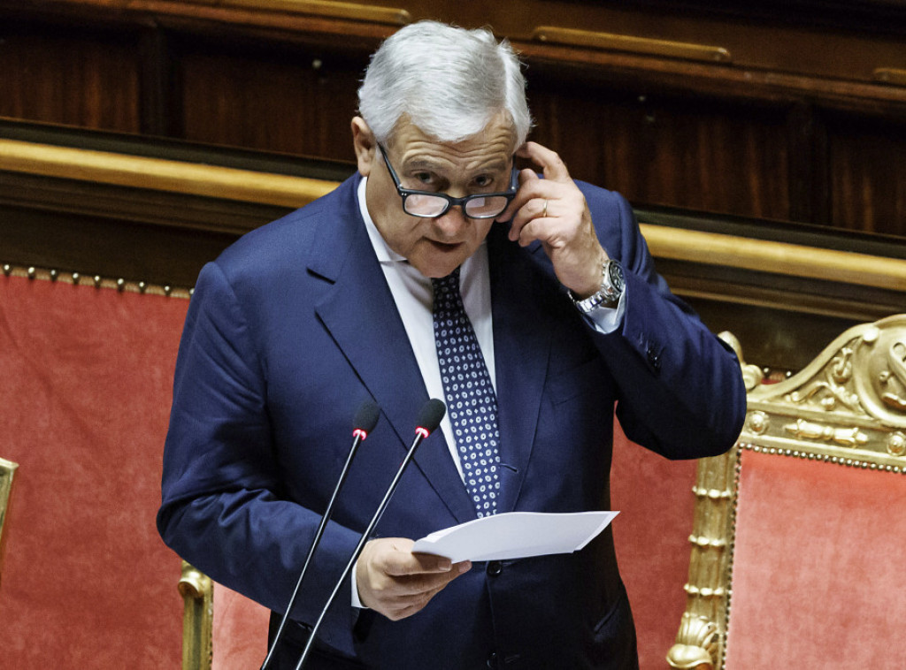 Tajani: Italija će razmotriti sankcije Izraelu, nove sankcije za Rusiju neophodne