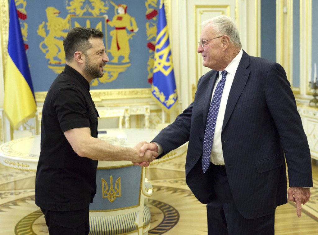 Zelenski  razgovarao sa Kelogom o oružju, sankcijama i bezbednosnim garancijama