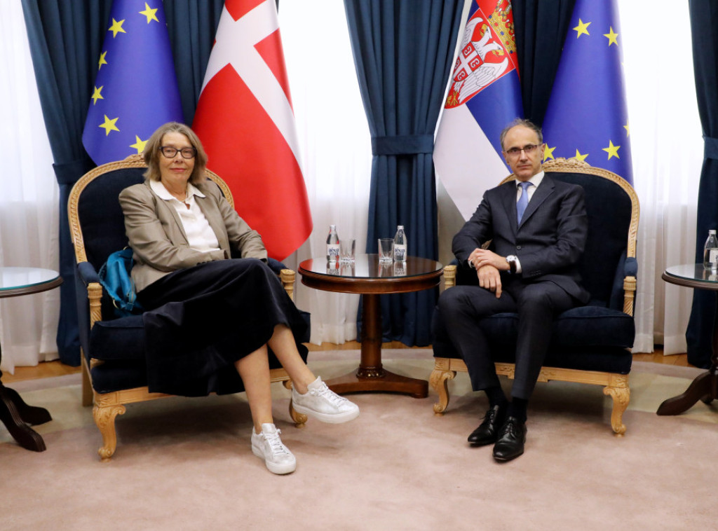 Macut, Danish ambassador discuss cooperation, Serbia's EU path