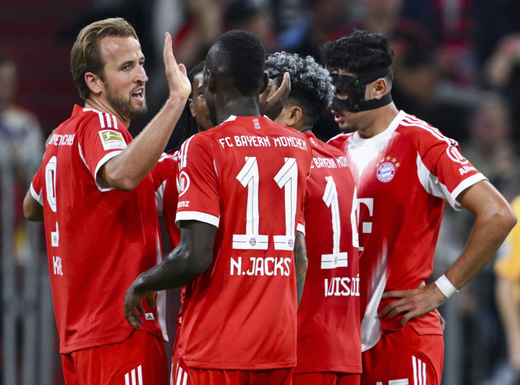 Fudbaleri Bajern Minhena ubedljivo pobedili Hamburg u Bundesligi