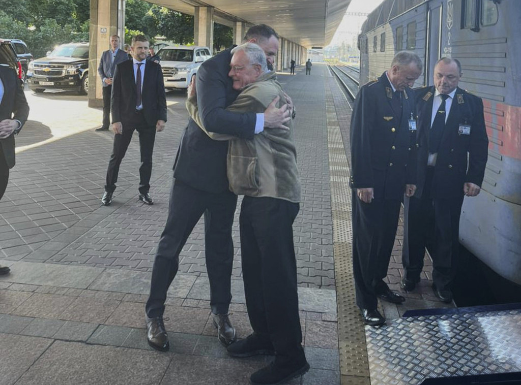 Kit Kelog tokom posete Ukrajini dobio nadimak