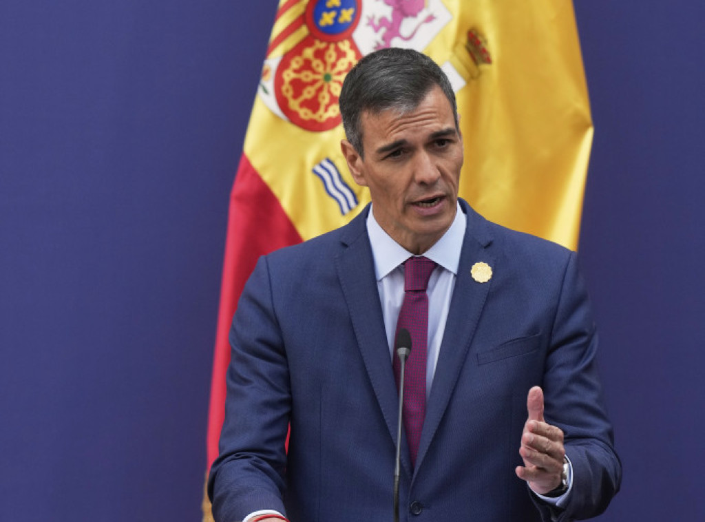 Sančez pozdravio propalestinske proteste na Vuelti, kritikovao ćutnju opozicije