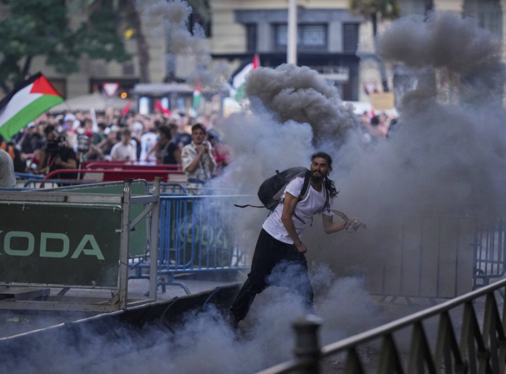 Otkazana poslednja etapa Vuelte zbog protesta propalestinskih demonstranata