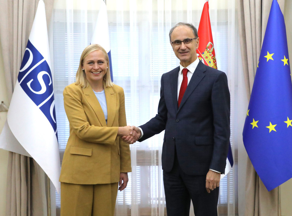 Macut meets with OSCE's Valtonen