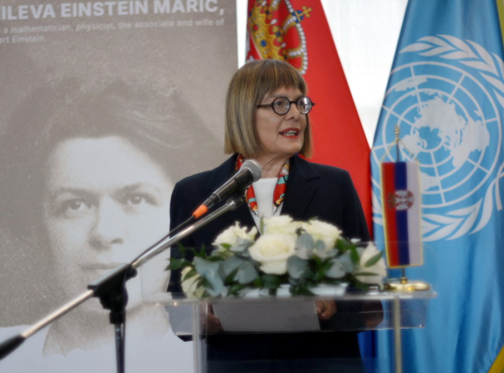 Maja Gojković otvorila izložbu posvećenu Milevi Marić Ajnštajn u Beču