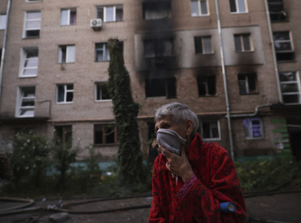 Ugašen požar izazvan granatiranjem kod Zaporoške nuklearne elektrane