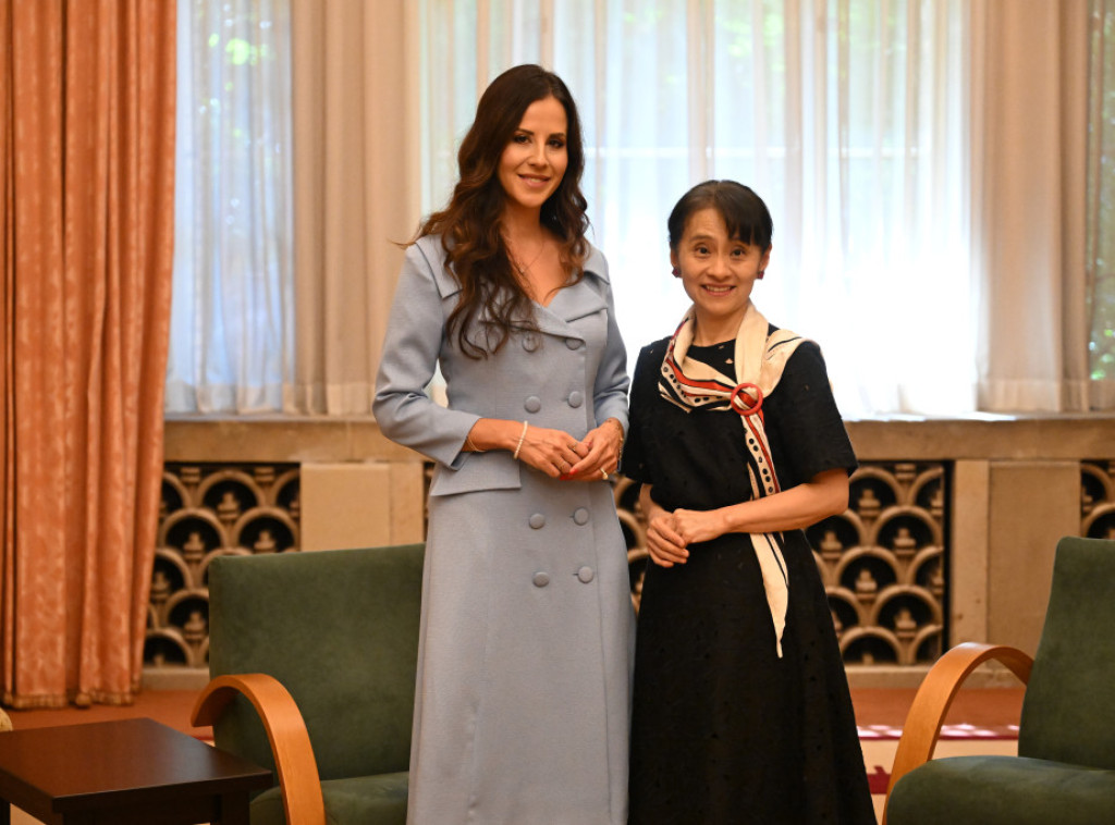 Tamara Vučić razgovarala sa suprugom premijera Japana