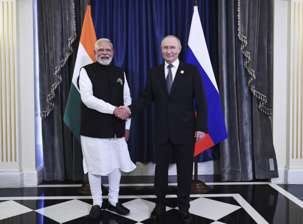 Kremlj: Putin i Modi razgovarali o nizu međunarodnih pitanja