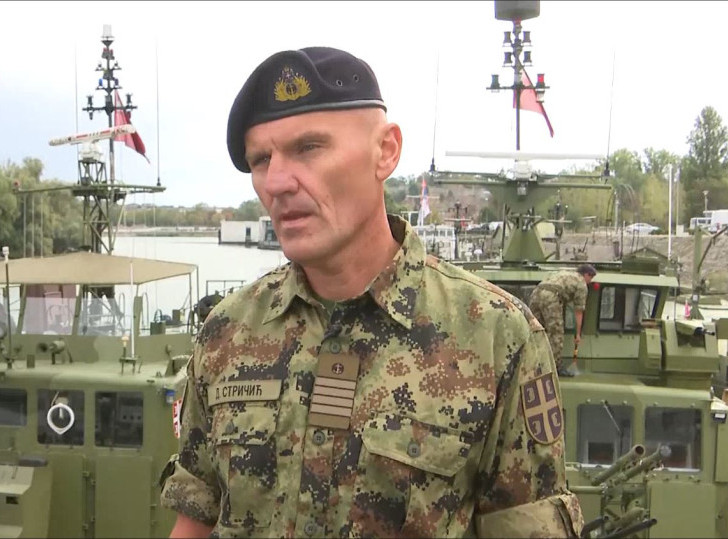 Darko Stričić: Na Vojnoj paradi prikazaćemo modernizovane brodove, učestvuje 20 plovila