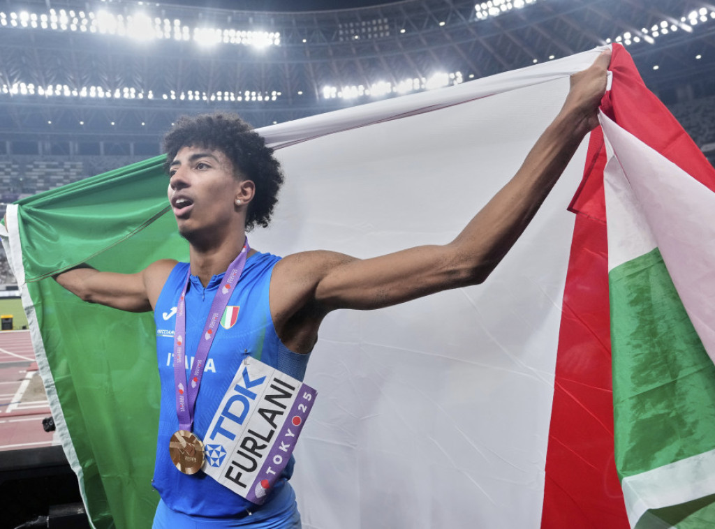 Svetsko prvenstvo u Tokiju: Furlani osvojio zlato u skoku udalj, Nader najbrži na 1.500 metara
