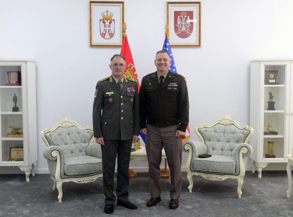 Komandant Nacionalne garde Ohaja Metju Vudraf u poseti Srbiji