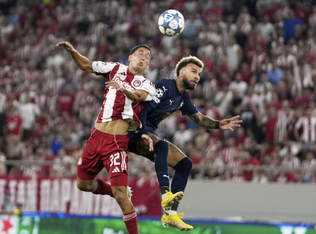 Remi fudbalera Olimpijakosa i Pafosa u prvom kolu Lige šampiona