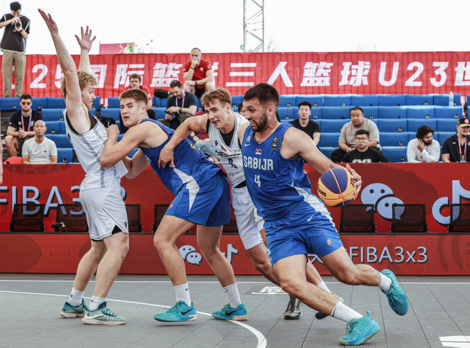 Muška basket reprezentacija Srbije (U23) pobedila Francusku na Svetskom prvenstvu u Kini