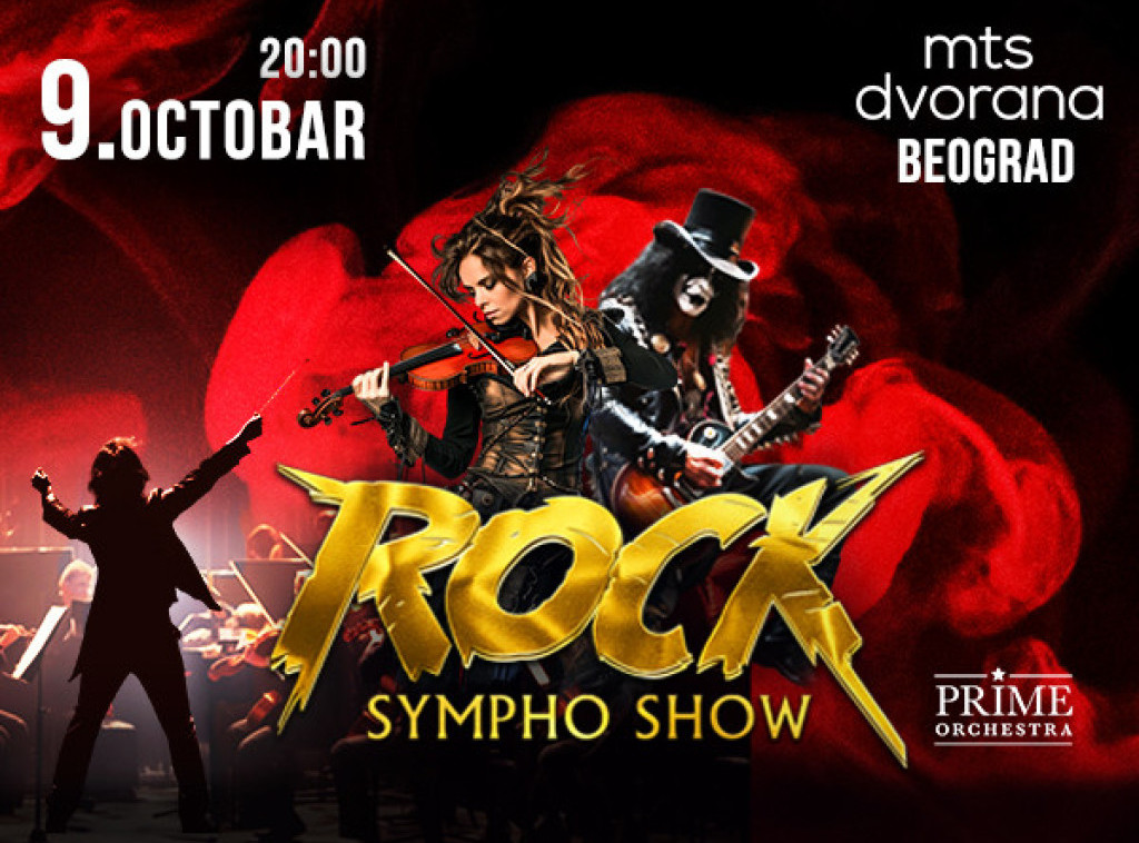 Prime Orchestra održaće koncert 9. oktobra "Rock Sympho Show" u MTS Dvorani