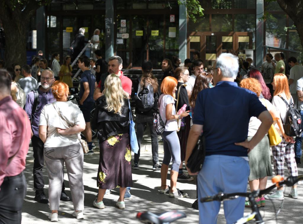 Novi Sad: Protest studenata u blokadi, traže puštanje osumnjičenog za nasilje na skupu