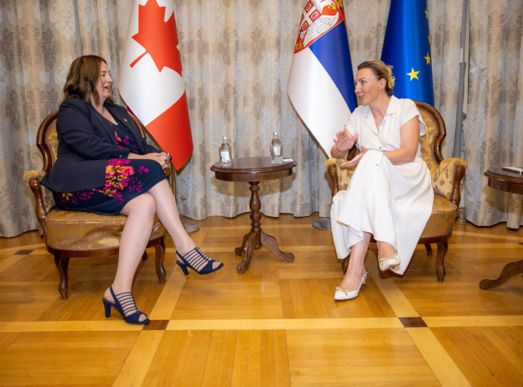 Macura sa ambasadorkom Kanade o konferenciji o ulozi žena u diplomatiji