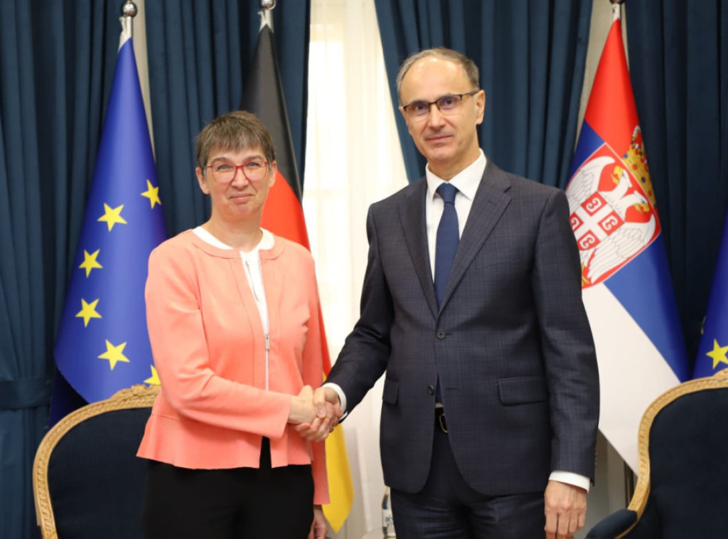Macut sa ambasadorkom Konrad o jačanju saradnje Srbije i Nemačke u više oblasti