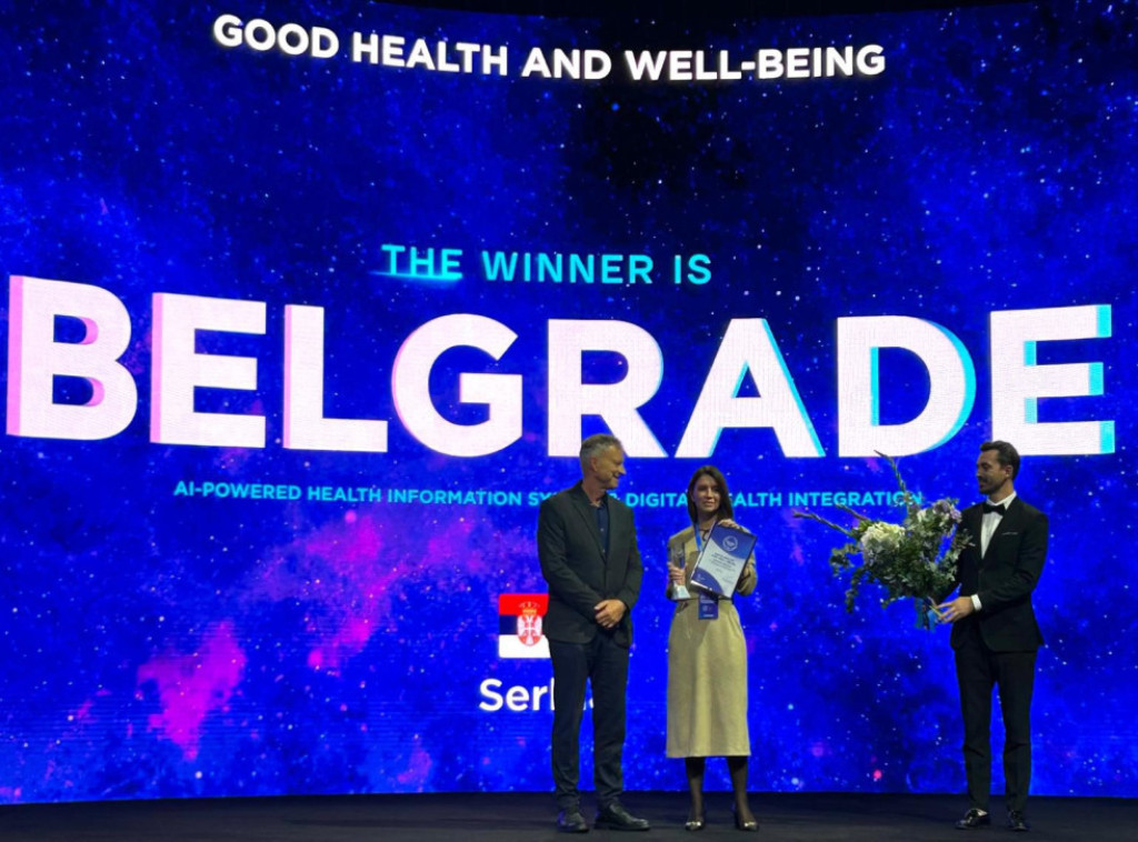 Beograd nagrađen za inovacije u primeni veštačke inteligencije u zdravstvu