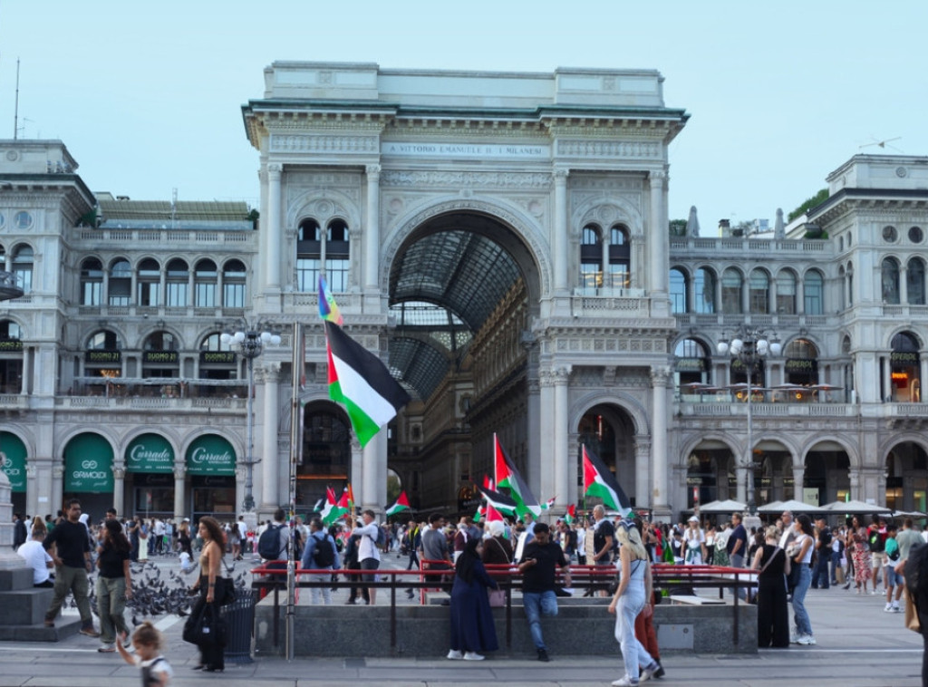 Propalestinski protest izazvao prekid sednice Gradskog saveta Milana