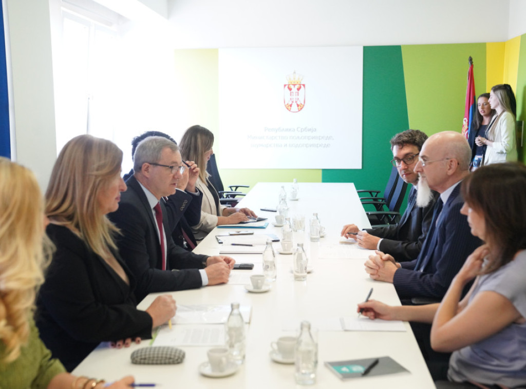 Ministar Glamočić i ambasador Gori razgovarali o novim investicijama i partnerstvu Srbije i Italije