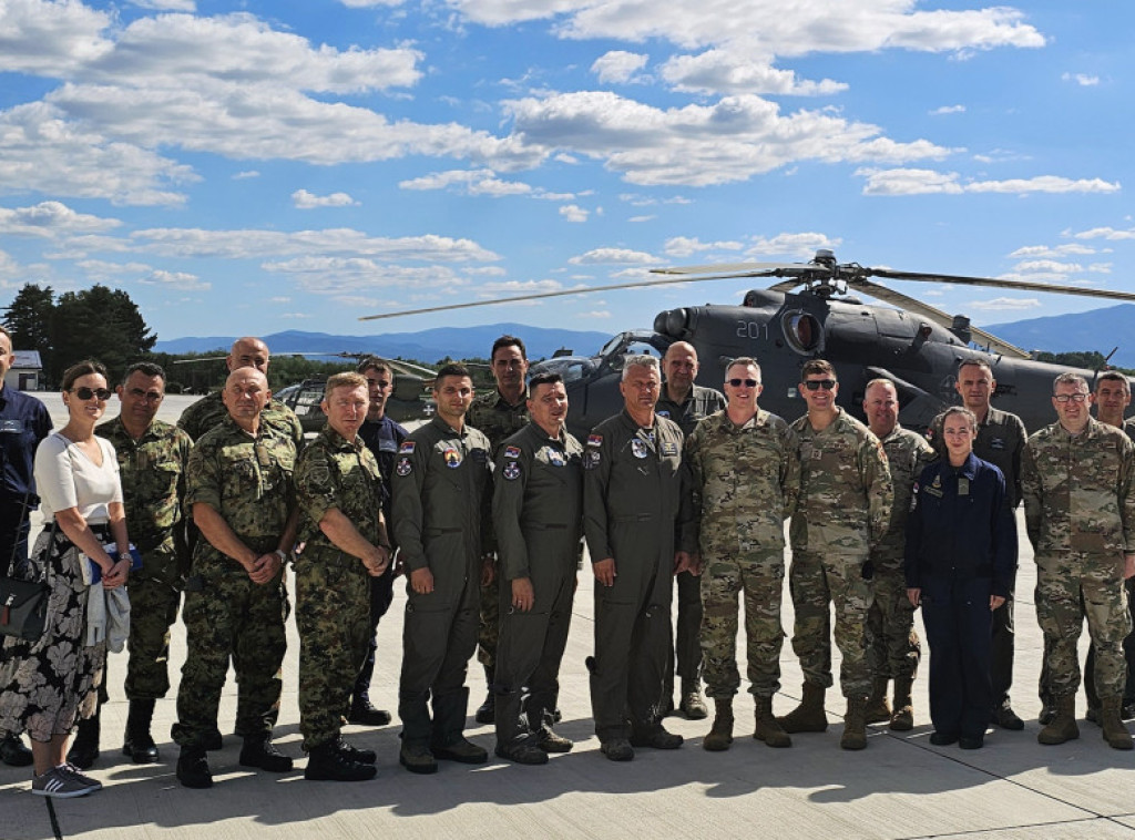 Nacionalna garda Ohaja u poseti Ratnom vazduhoplovstvu i PVO Vojske Srbije