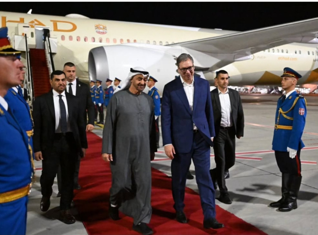 Vučić ugostio Bin Zajeda: Posebno sam zahvalan što će biti gost na vojnoj paradi