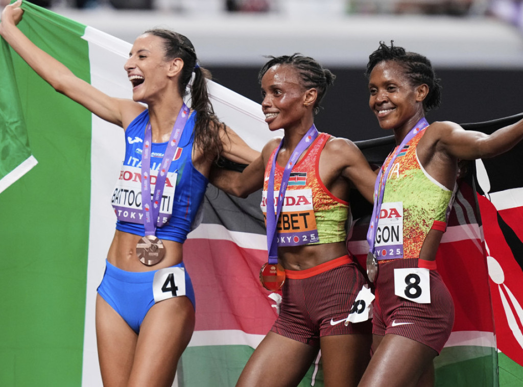 Beatris Čebet najbrža na 5.000 metara na Svetskom prvenstvu u Tokiju