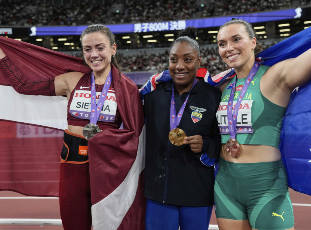 Džulejsi Anhulo osvojila zlato u bacanju koplja na Svetskom prvenstvu