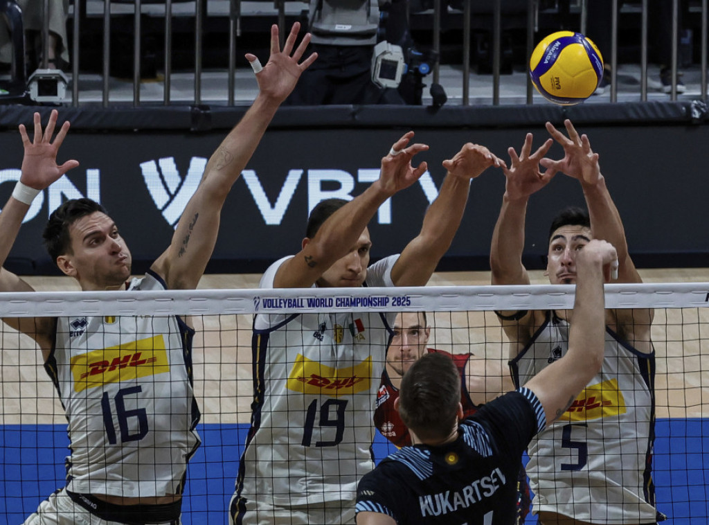 Odbojkaši Italije pobedili Argentinu i plasirali se u četvrtfinale Svetskog prvenstva