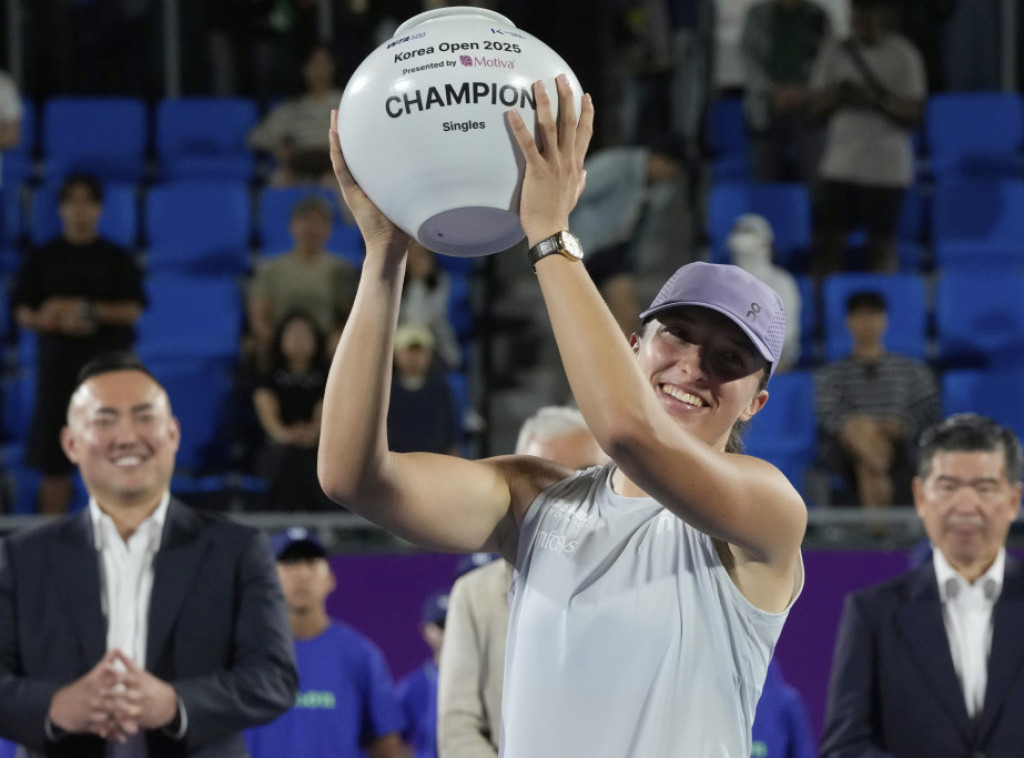 Poljska teniserka Iga Švjontek osvojila WTA turnir u Seulu