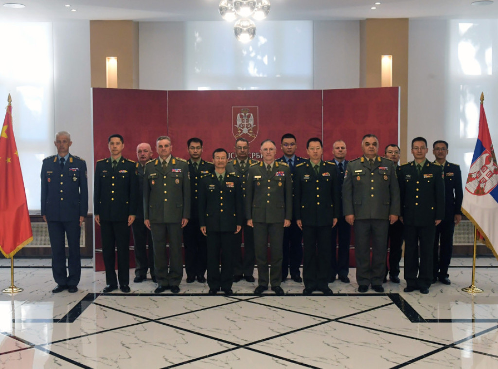 Načelnik Generalštaba Mojsilović sastao se sa delegacijom Narodne Republike Kine