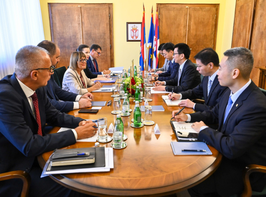 Gojković razgovarala sa predstavnicima Pauer Čajna o gradnji vetroelektrane u Pančevu