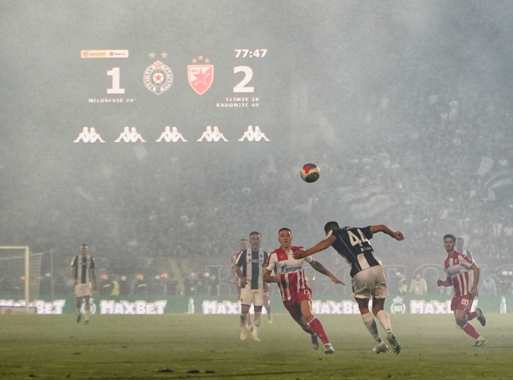 Fudbaleri Zvezde premije od trijumfa u 177. derbiju doniraju u humanitarne svrhe