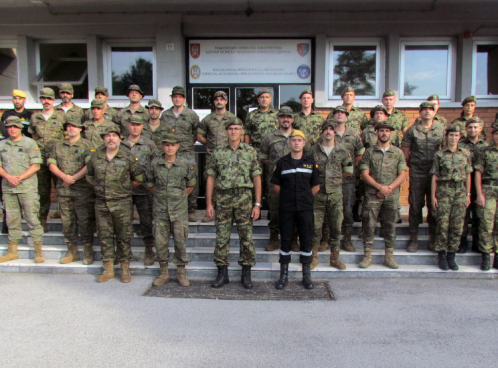 Pripadnici Oružanih snaga Kraljevine Španije na obuci u centru ABHO