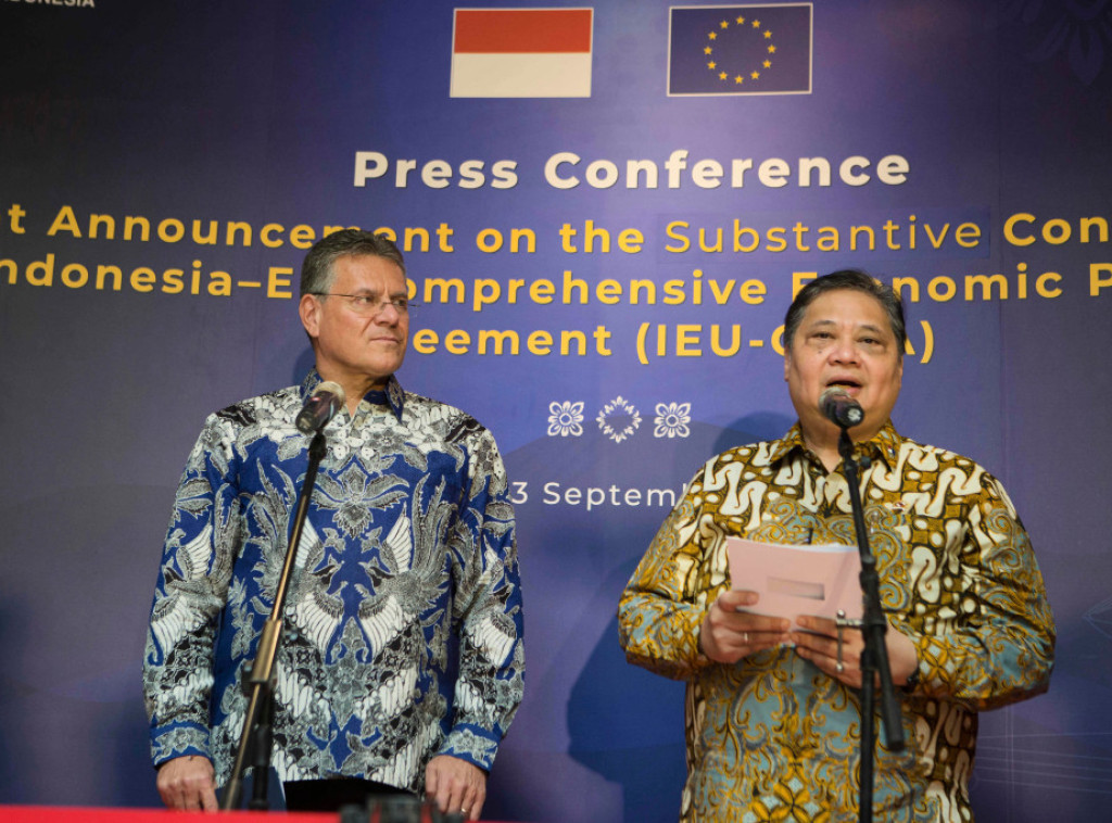 EU i Indonezija potpisale trgovinski sporazum nakon devet godina pregovora