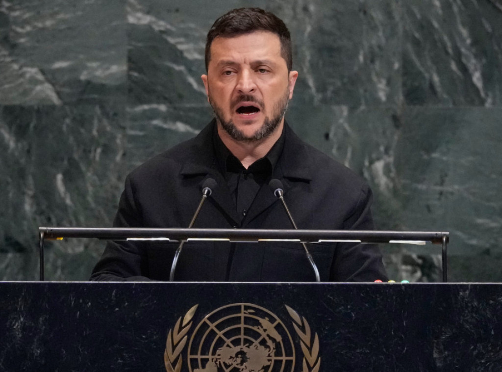 Zelenski na Generalnoj Skupštini UN: Zaustavljanje rata u Ukrajini može biti jeftinije nego zaštita od dronova