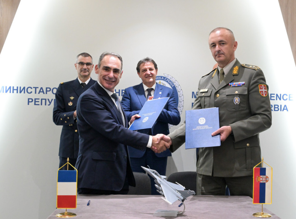 Sporazum o saradnji između Ministarstva odbrane i korporacije Dassault aviation